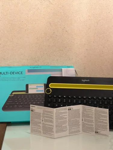Teclado Bluetooth Logitech K480 Multi-Device (Na Caixa Original)