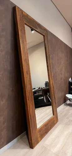 Espelho de Madeira Grande