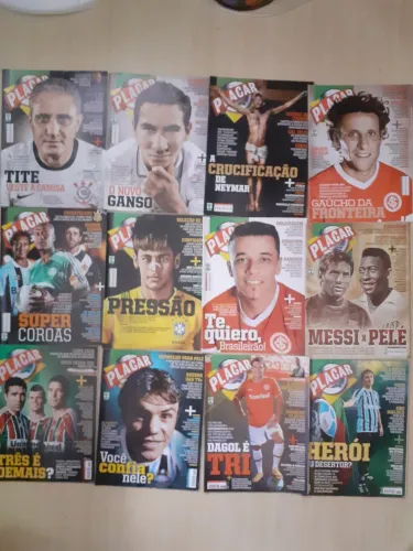 REVISTA PLACAR - ANO 2012 - 12 EDIÇÕES