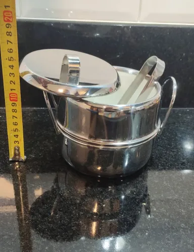 Balde Térmico para Gelo com Pinça Forma Inox 1.5L