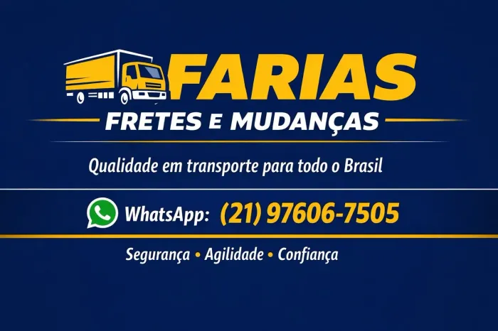 Farias frete e mudanças para todo brasil