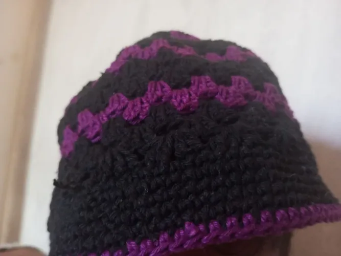 Gorro de crochê