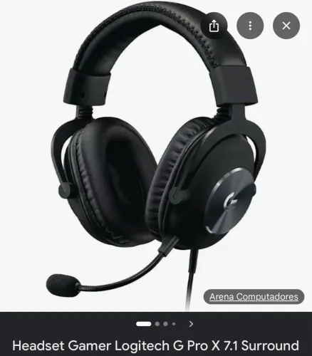 Fone de ouvido. Gamer  longtech