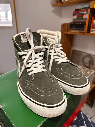 Vans sk8 skate hi verde green