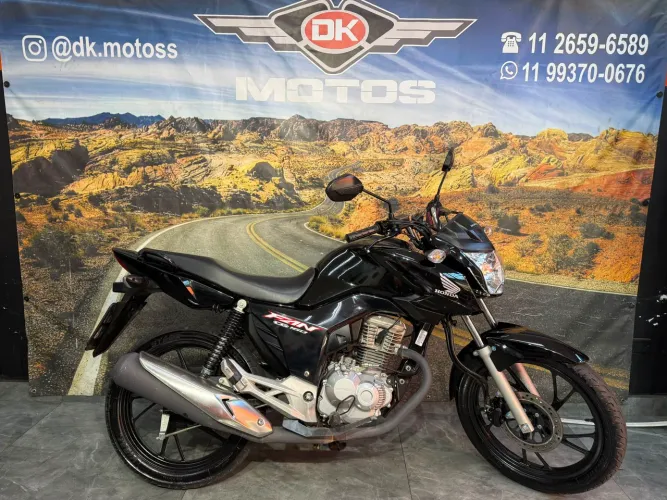 HONDA CG 160 FAN 2023 PRETA 