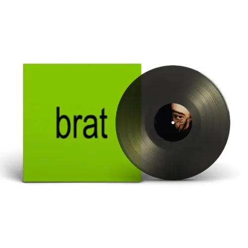 (LACRADO) BRAT - CHARLI XCX - VINIL (PRETO SMOKE)