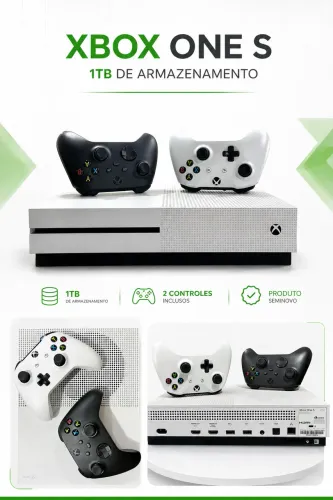 Xbox One S Branco 1TB