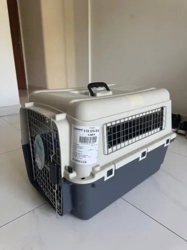 Caixa de transporte para cães e gatos