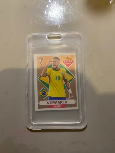 Figurinha Neymar Jr. Legend Bronze Original Panini Copa do Mundo 2022