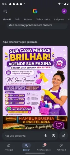 Faxinas sul da ilha *