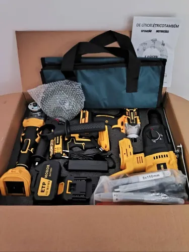 Kit 4 em 1 sem fio