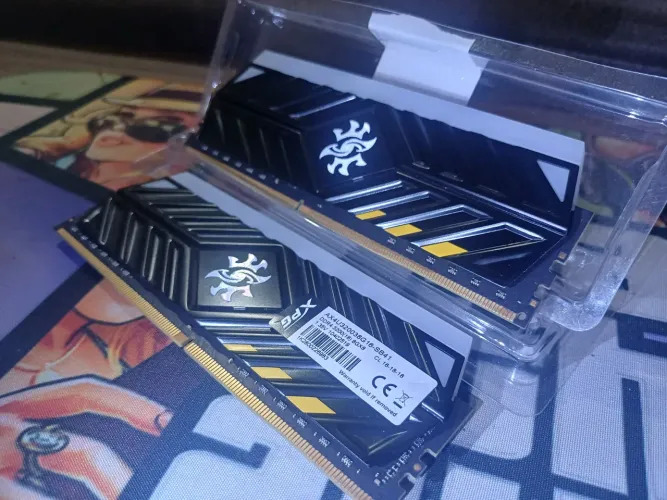 Memória RAM 16GB 3200Mhz XPG RGB Spectrix D41, DDR4 TUF GAMING ALLIANCE