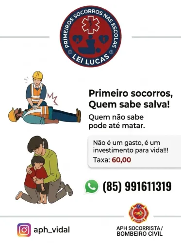 Oficina de primeiro socorros