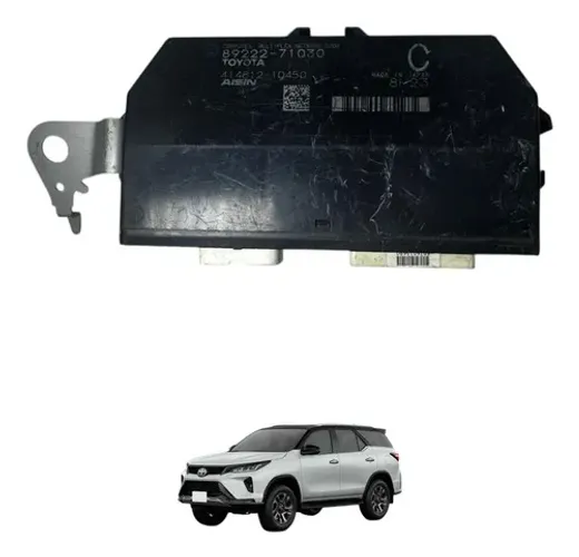 Modulo Tampa Traseira Toyota Sw4 2018 2019 Preto
