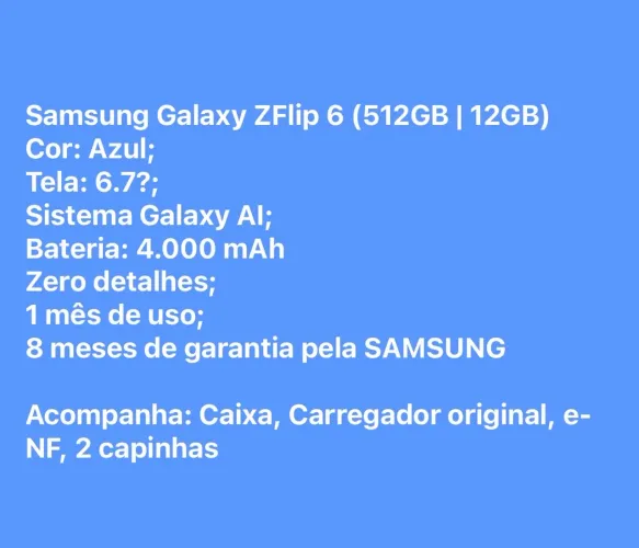 Samsung Galaxy Z Flip 6