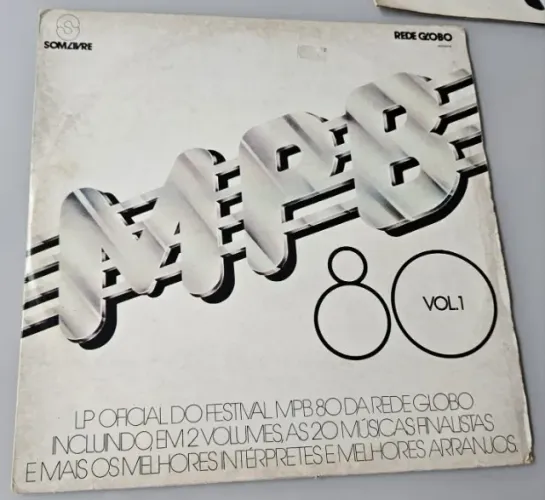 LP Festival MPB 80 - Vol. 1 (Rede Globo / Som Livre - 1980)