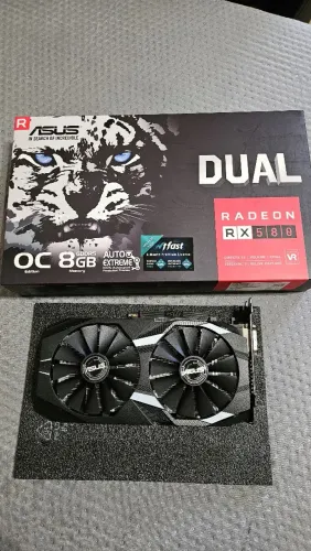Placa de vídeo RX 580 - 8GB
