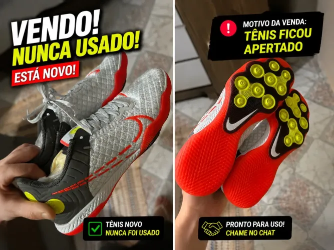 Chuteira futsal nike recat gato