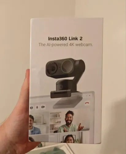 câmera Insta360 webcam Link 2 novo lacrado