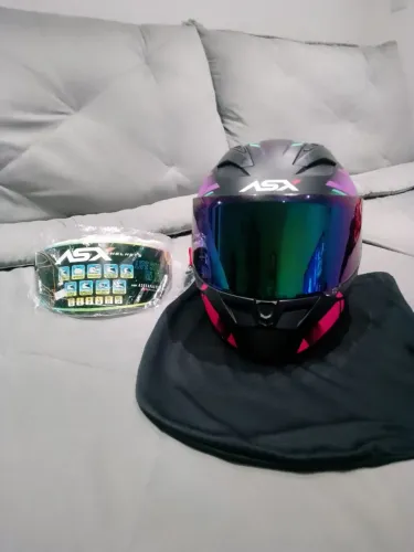 Capacete ASX Helmets Novo Original 