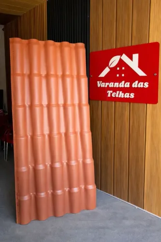 TELHA PVC COLONIAL CERÂMICA 1,97X0,86