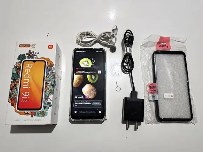 Celular Xiaomi Redmi 9i Azul Dual Sim 64gb armazenamento 5gb Ram