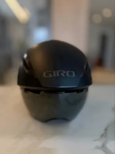 Capacete Giro Triathlon Aerohead Mips com viseira zeiss