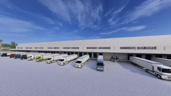 Armazém com ABL total de 33.000m² na BR 101