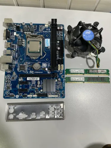 Kit i3-4170, 8GB, Placa H81, Cooler intel