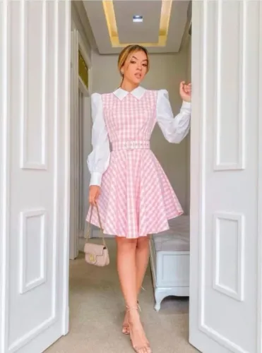 Vestido limonada pink