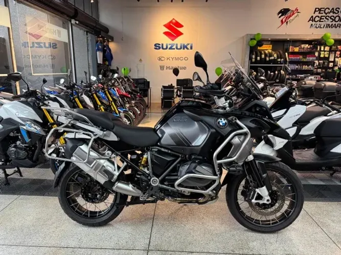 BMW GS 1250 TRIPLE BLACK ADVENTURE 2024 COM 12 MIL KM IMPECAVEL DISPONIVEL!