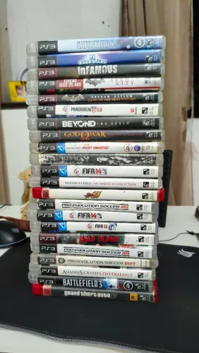 27 JOGOS DE PS3 - LOTE