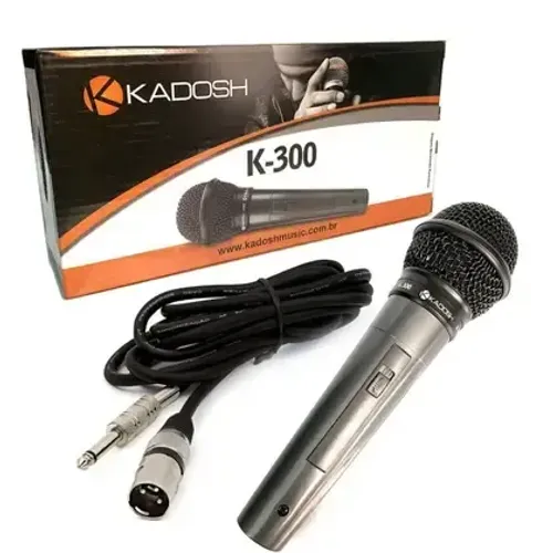 MICROFONE KADOSH COM FIO K300