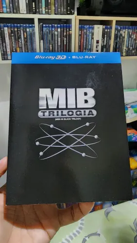 Blu-ray Mib Homens De Preto Trilogia Semi Novo 