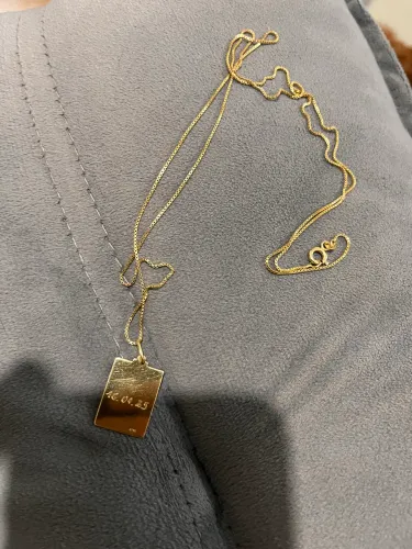 Cordão de ouro 18 K 65 cm