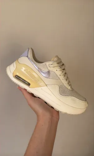 Tênis Nike Airmax feminino off white 37
