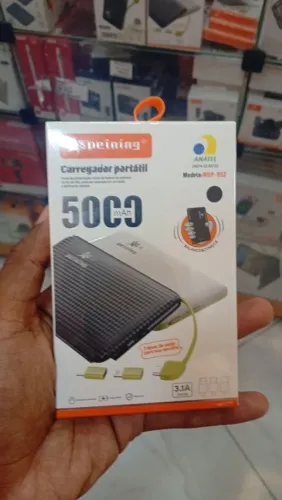 CARREGADOR PORTÁTIL DE 5000 MAH 