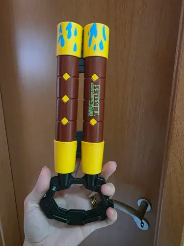Pistola de água original tartarugas ninja Usado