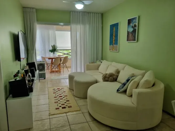 AQUAVILLE RESORT | 100 M² | 3 QUARTOS | MOBILIADO | PÉ NA AREIA