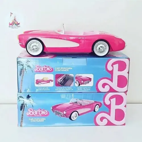 Importado Balde de Pipoca Filme Barbie Original