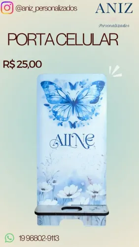 Porta celular Personalizado!