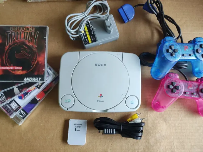 Playstation 1 completo revisado leitor top