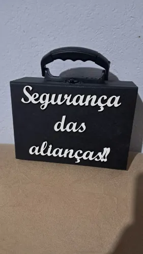 MALETA SEGURANÇA DAS ALIANCAS MDF "NOVA"
