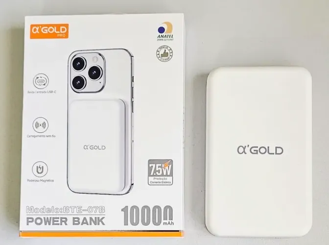 Carregador Portátil por Indução