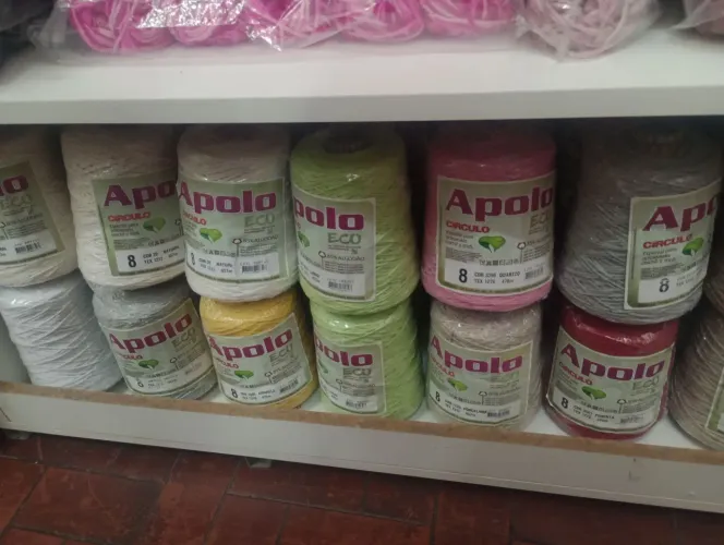 Barbante apolo circulo n8 quite com 2 unidades 
