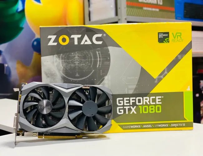 GTX 1080 8GB Zotac Gaming - Na Garantia - Em até 18x / Loja Física