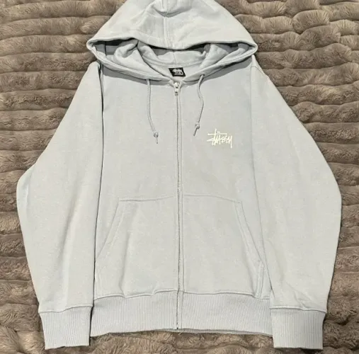 Moletom azul Stussy original
