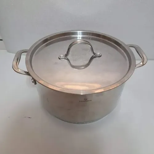 Meridional 24cm 6l Panela Caçarola Aço Nobre inox indução (Tipo Tramontina Solar)