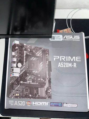 Kit ryzen 5 5600GT e placa mae a520R tudo novo lacrado com nota fiscal