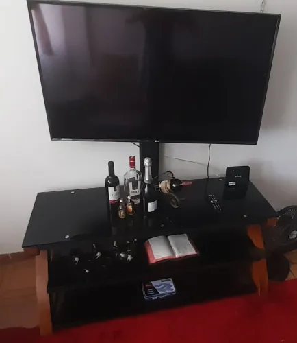 Hack de madeira e vidro grosso a venda 